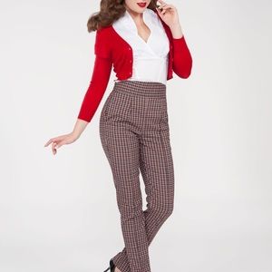 Laura Byrnes California high waisted trousers